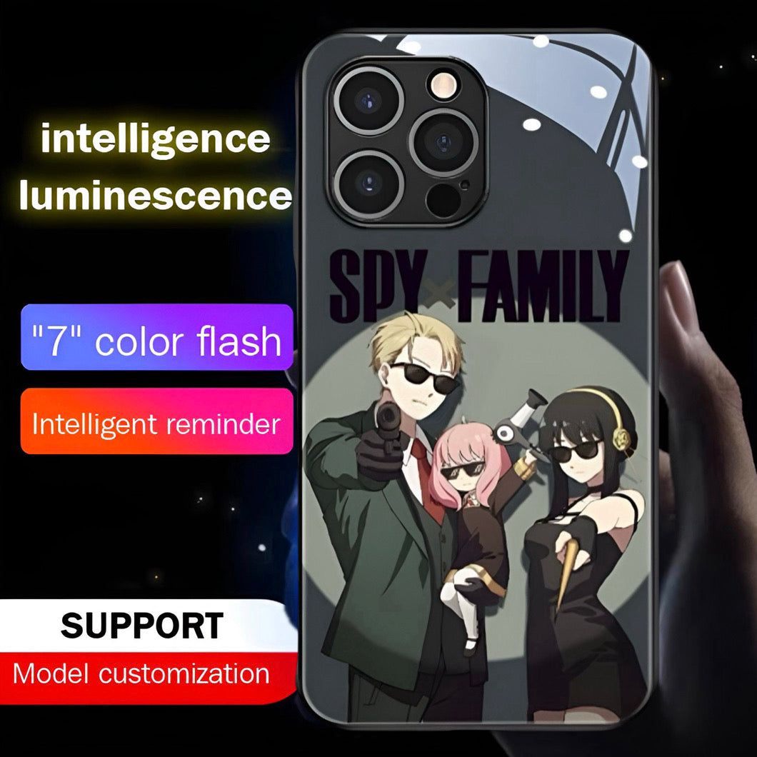 Luxury Light Led Case - Spy x Family Edition - more cases inside
