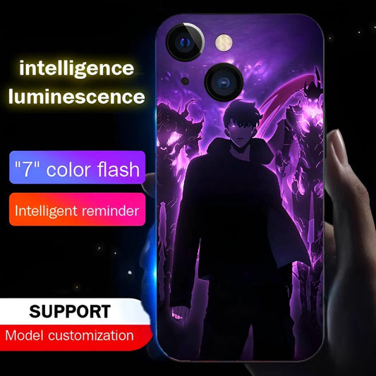 Luxury Light Led Case - Solo Leveling Edition