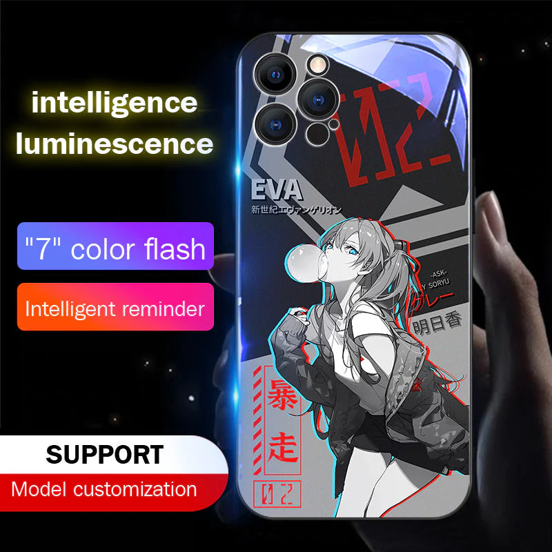 Luxury Light Led Case - Neon Genesis Evangelion Edition