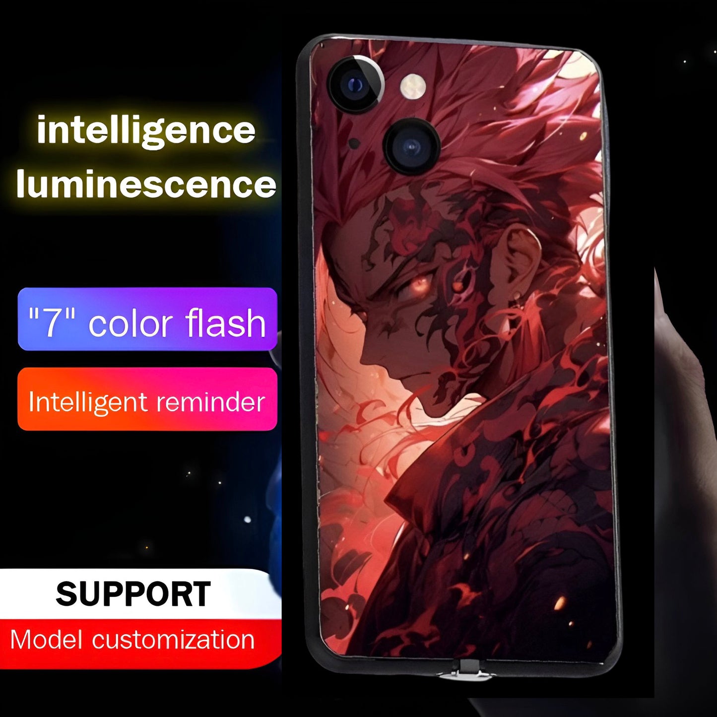 Luxury Light Led Case - Jujutsu Kaisen - Sukuna Edition - more cases inside