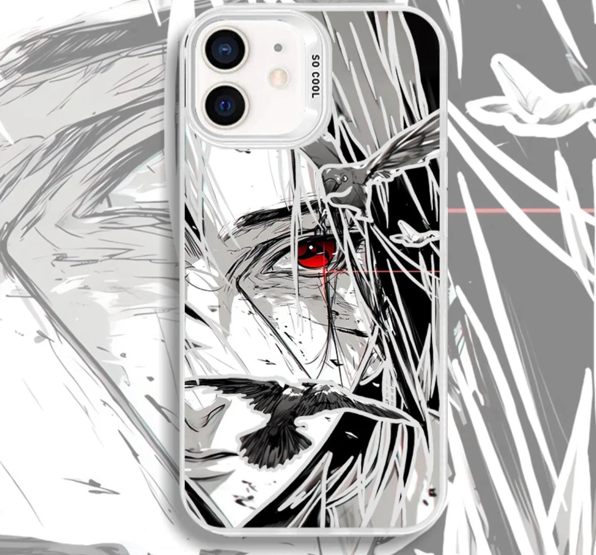 ITACHI UCHIHA - NARUTO ANIME PHONE CASE