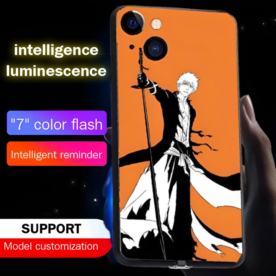 Luxury Light Led Case - Ichigo Kurosaki - Bleach Edition