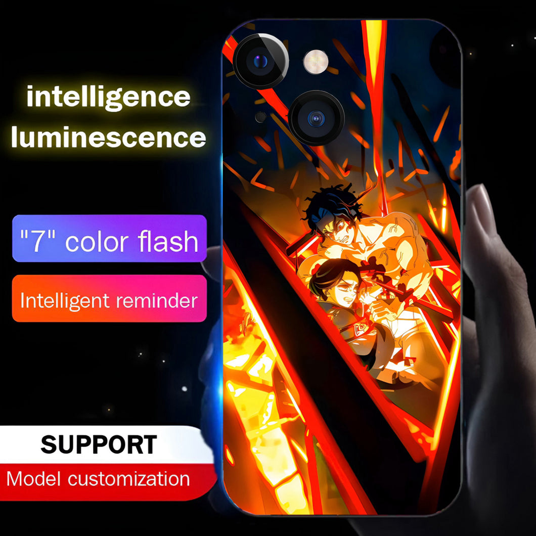 Luxury Light Led Case - Demon Slayer - Muzan Edition