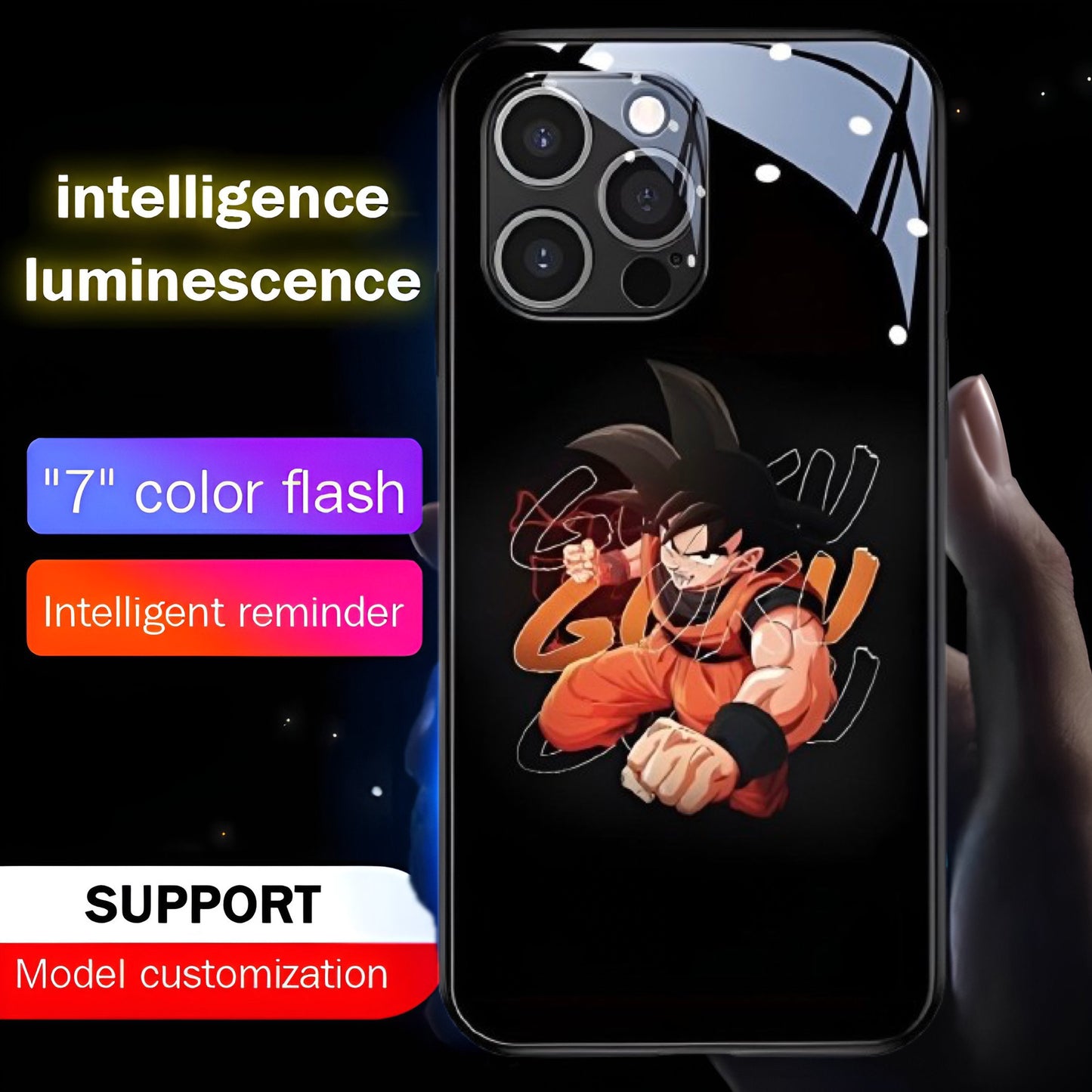 Luxury Light Led Case - Dragon Ball Edition - more cases inside