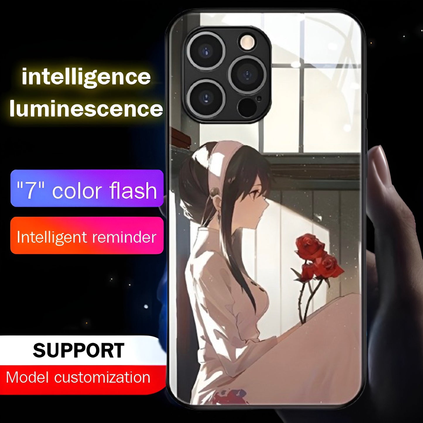 Luxury Light Led Case - Spy x Family Edition - more cases inside