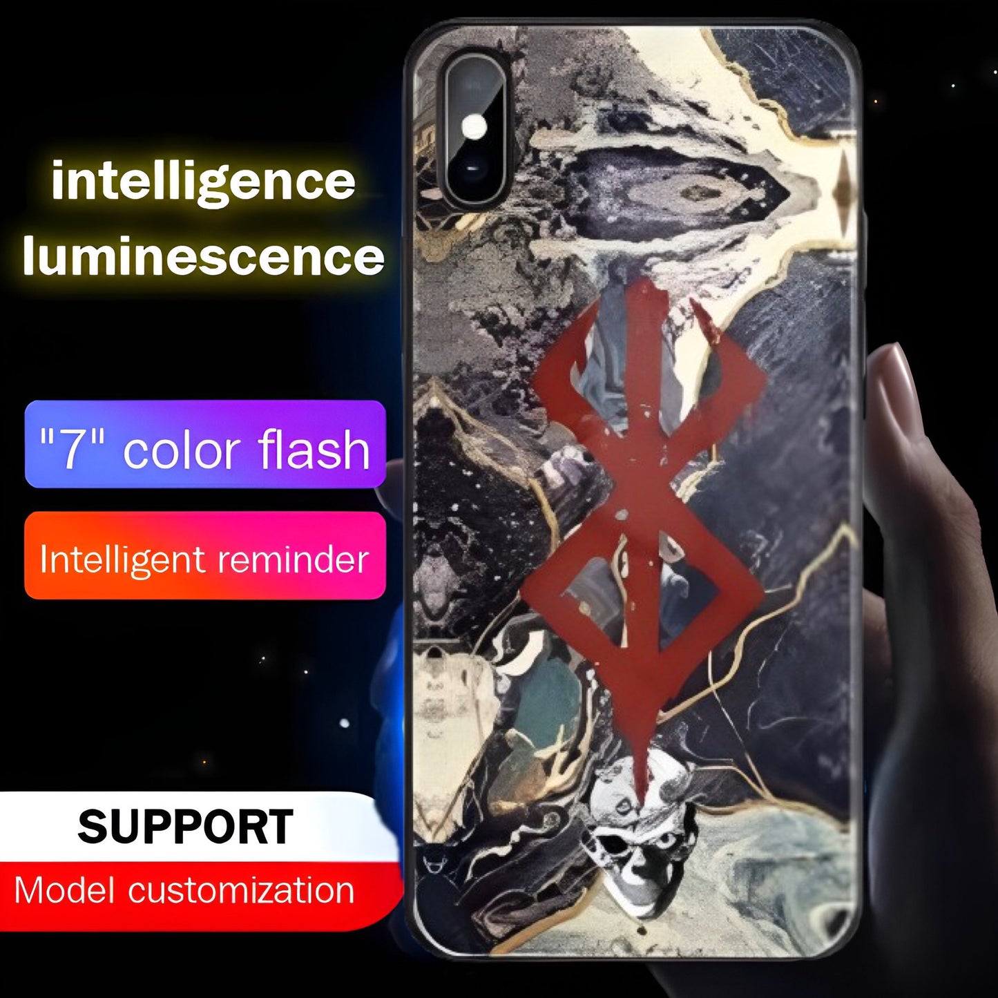 Luxury Light Led Case - Berserk Edition - more cases inside