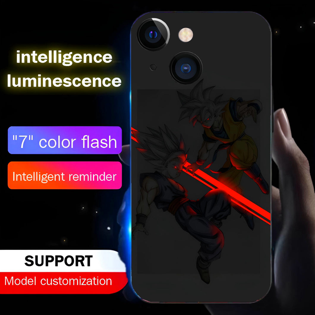 Luxury Light Led Case - Dragon Ball - Goku & Gohan Edition