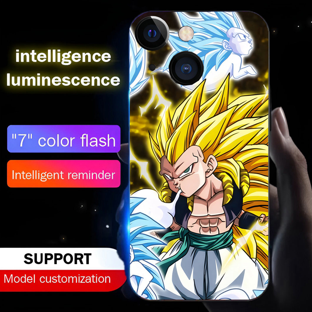 Custodia di lusso con luce LED - Dragon Ball - Edizione Gotenks