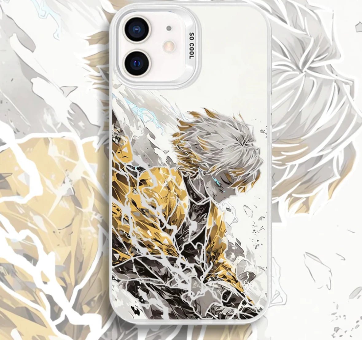 7TH FORM ZENITSU DEMON SLAYER - ANIME PHONE CASE - AiroTeck