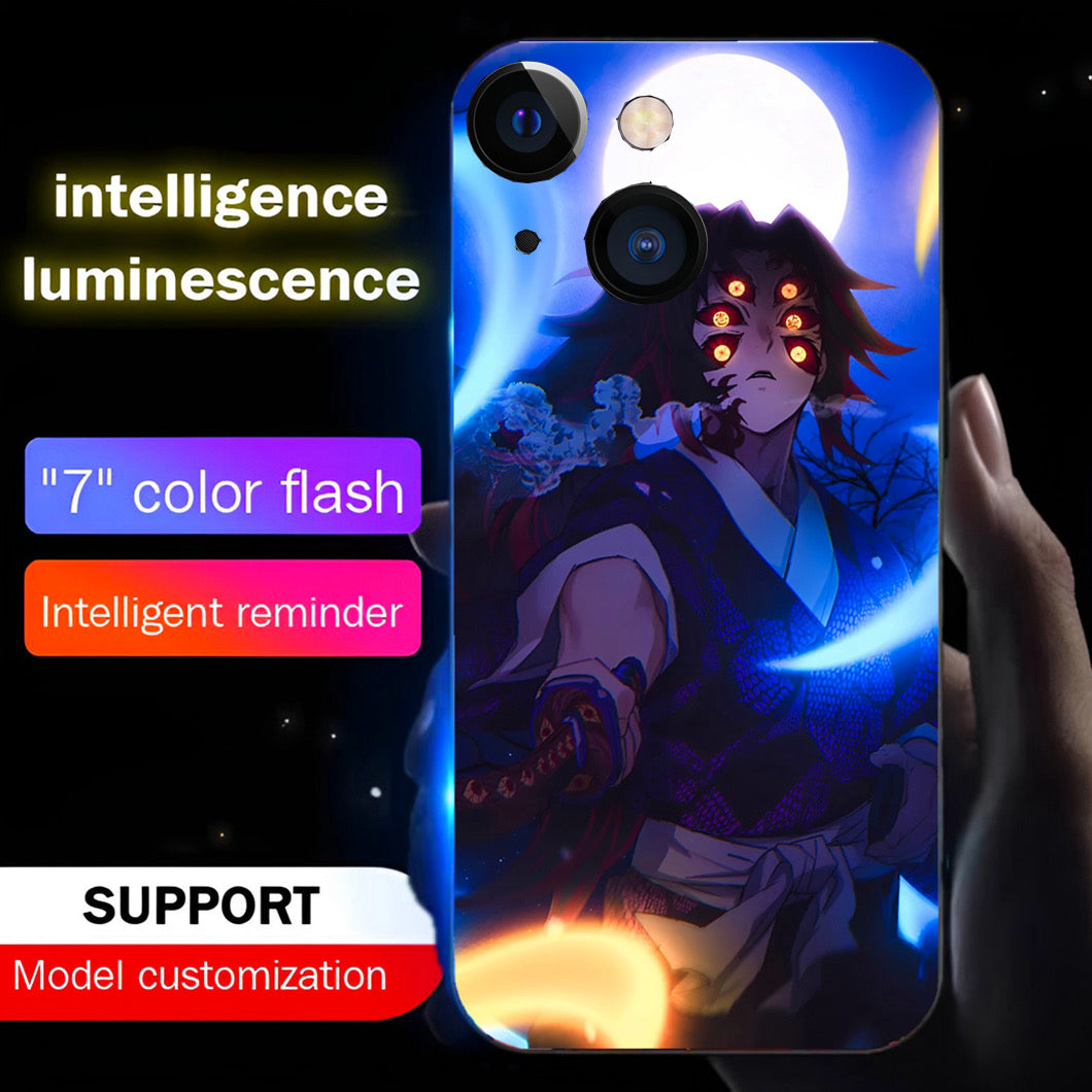 Luxury Light Led Case - Demon Slayer - Kokushibo Edition