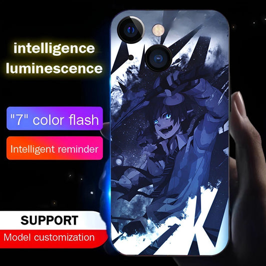 Luxury Light Led Case - Blue Exorcist Edition