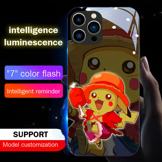 Luxury Light Led Case - Pokèmon - Pikachu Luffy Edition