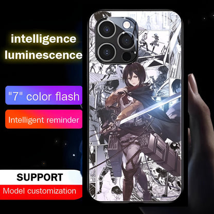 Luxury Light Led Case - Mikasa - Attack on Titan Edition - more cases inside