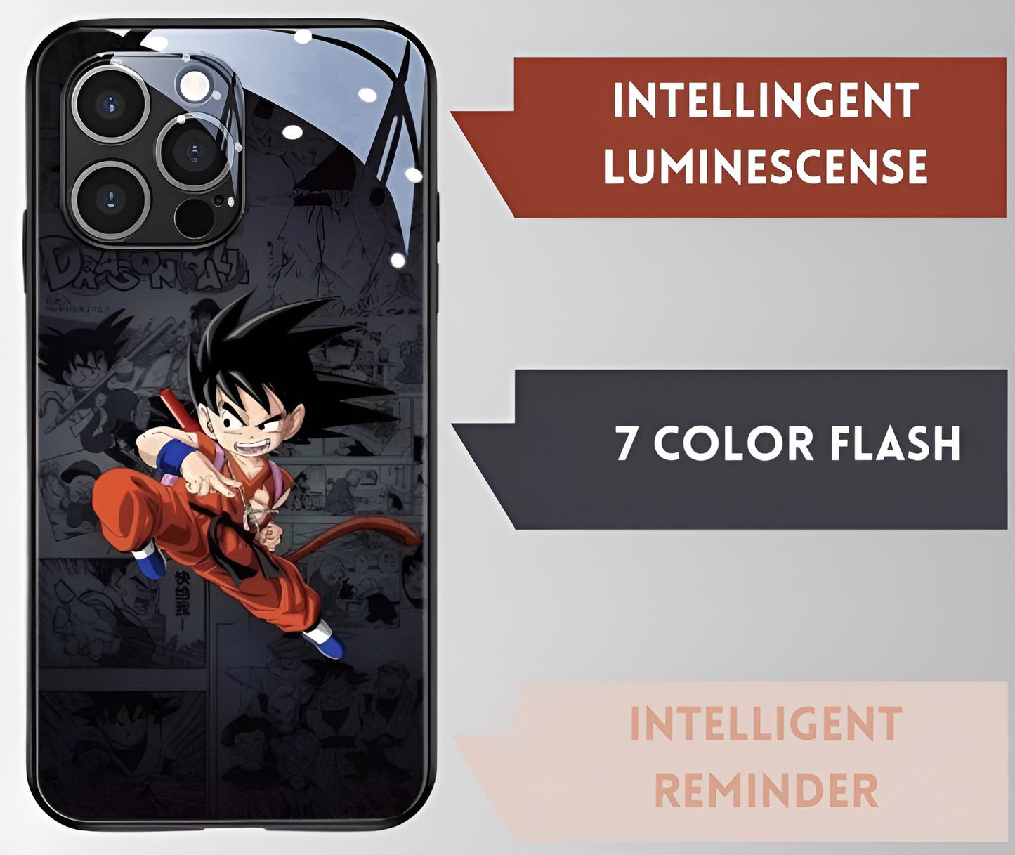 Luxury Light Led Case - Dragon Ball Edition - more cases inside