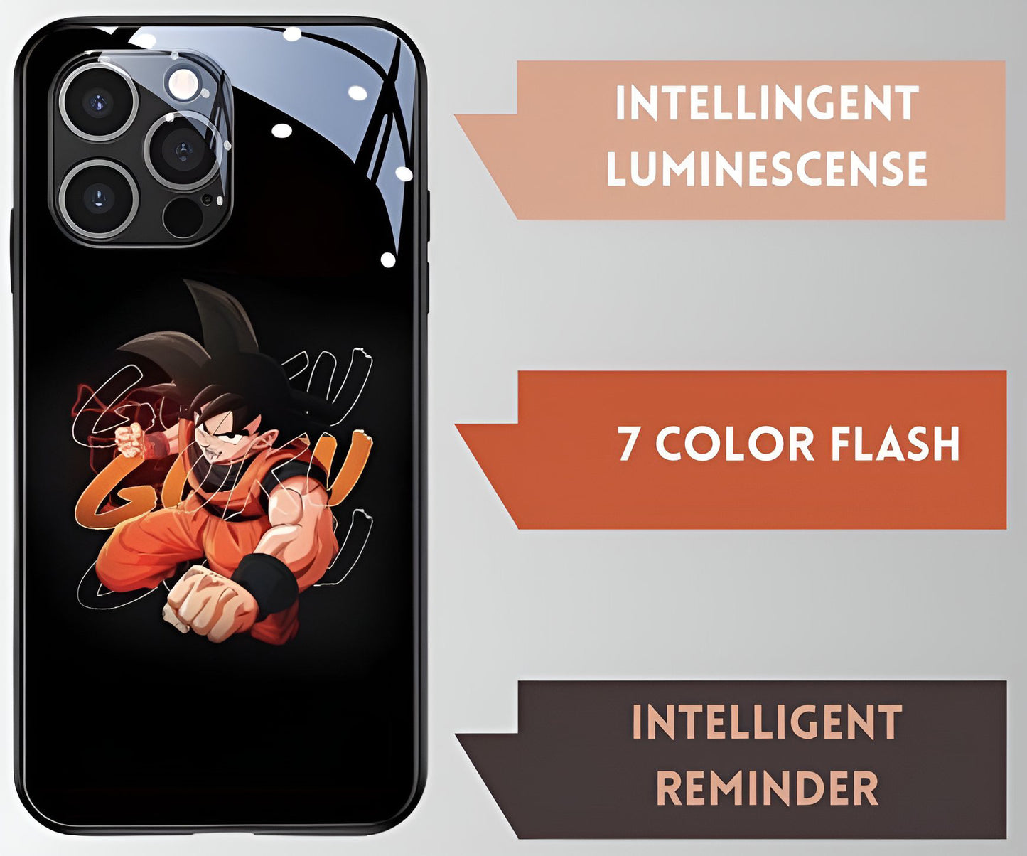 Luxury Light Led Case - Dragon Ball Edition - more cases inside