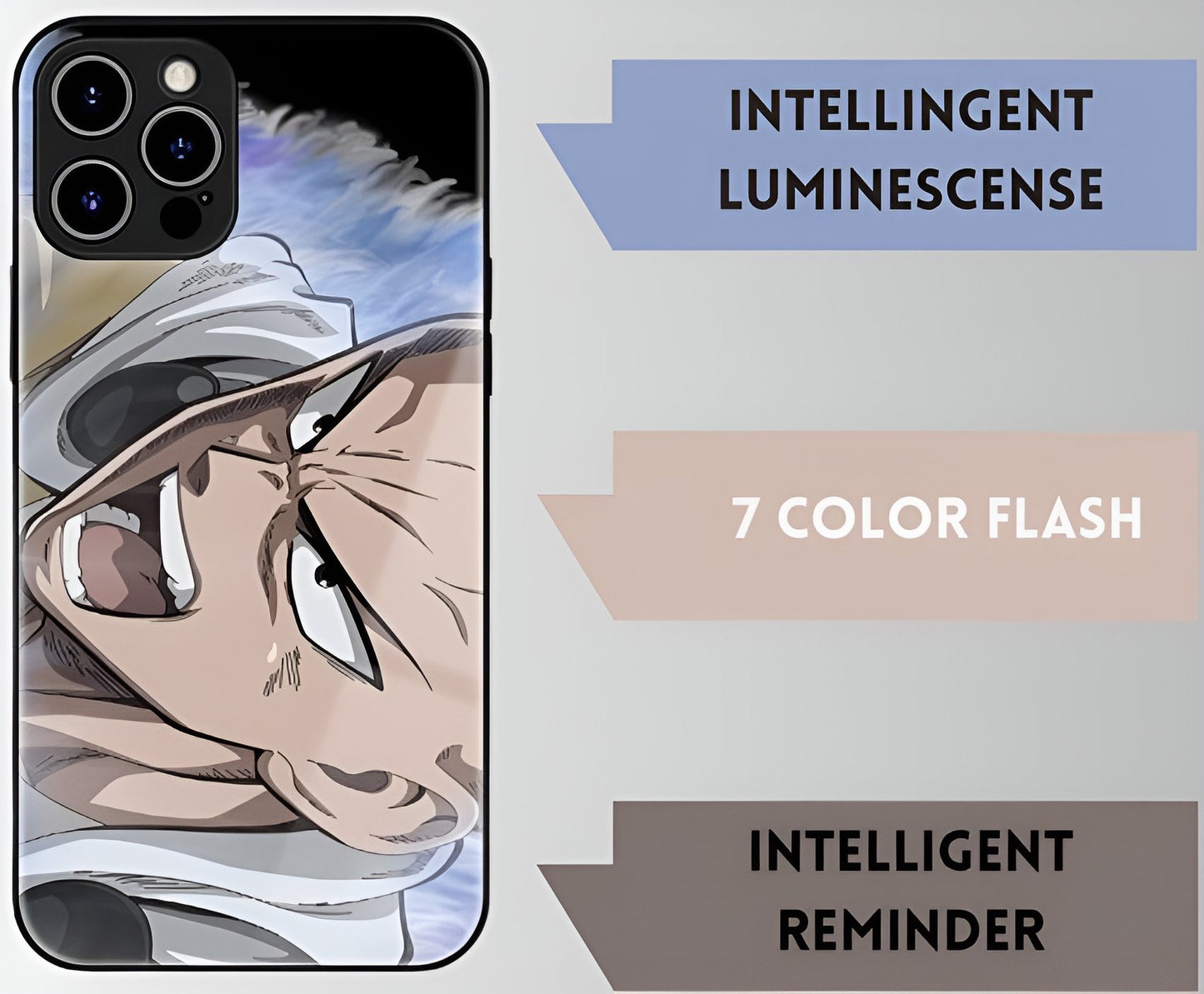 Luxury Light Led Case - One Punch Man Edition - more cases inside