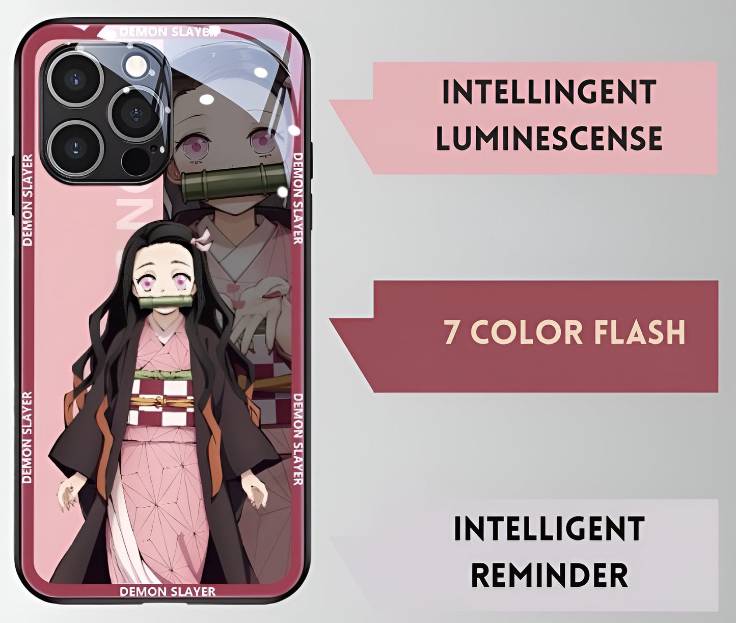 Luxury Light Led Case - Demon Slayer Edition - Girls Edition - more cases inside