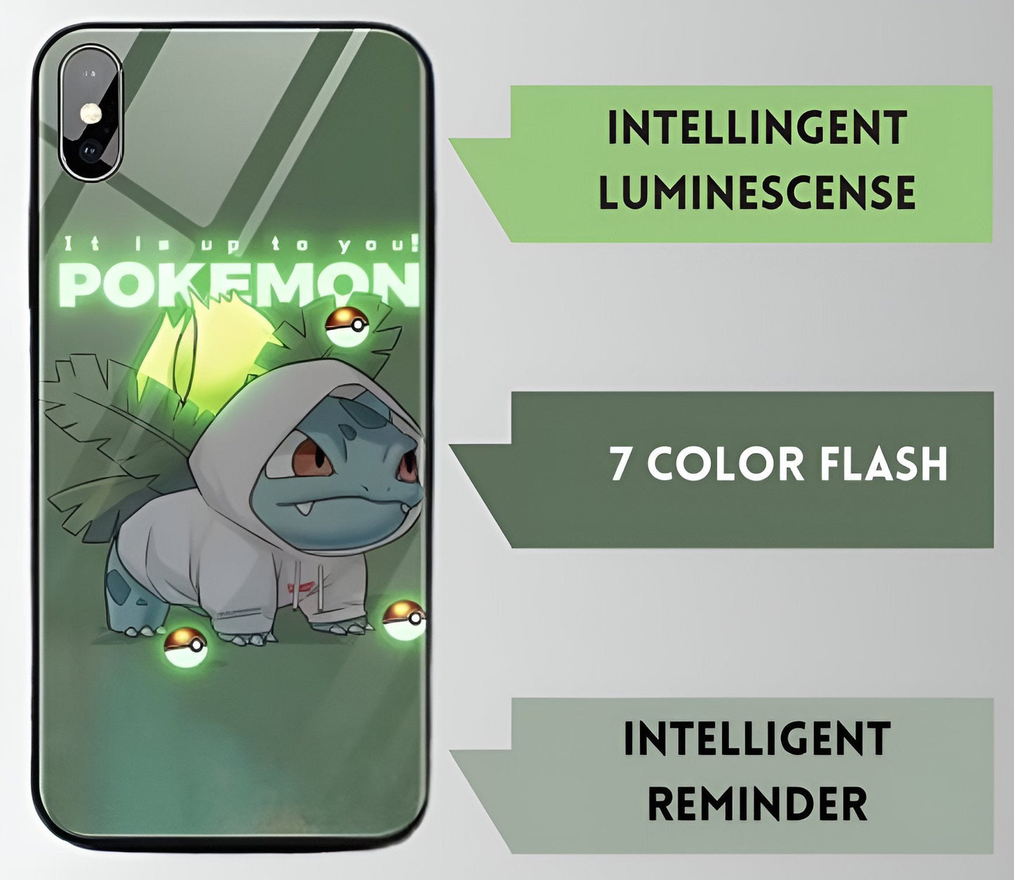 Luxury Light Led Case - Pokèmon - Bulbasaur Edition