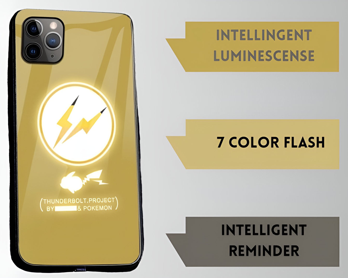 Luxury Light Led Case - Pokèmon - Pikachu Edition