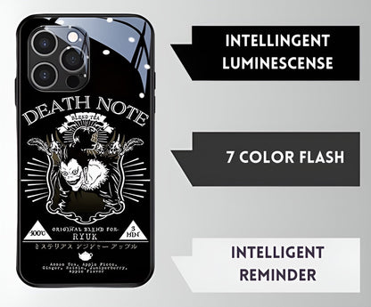 Luxury Light Led Case - Death Note Edition - more cases inside