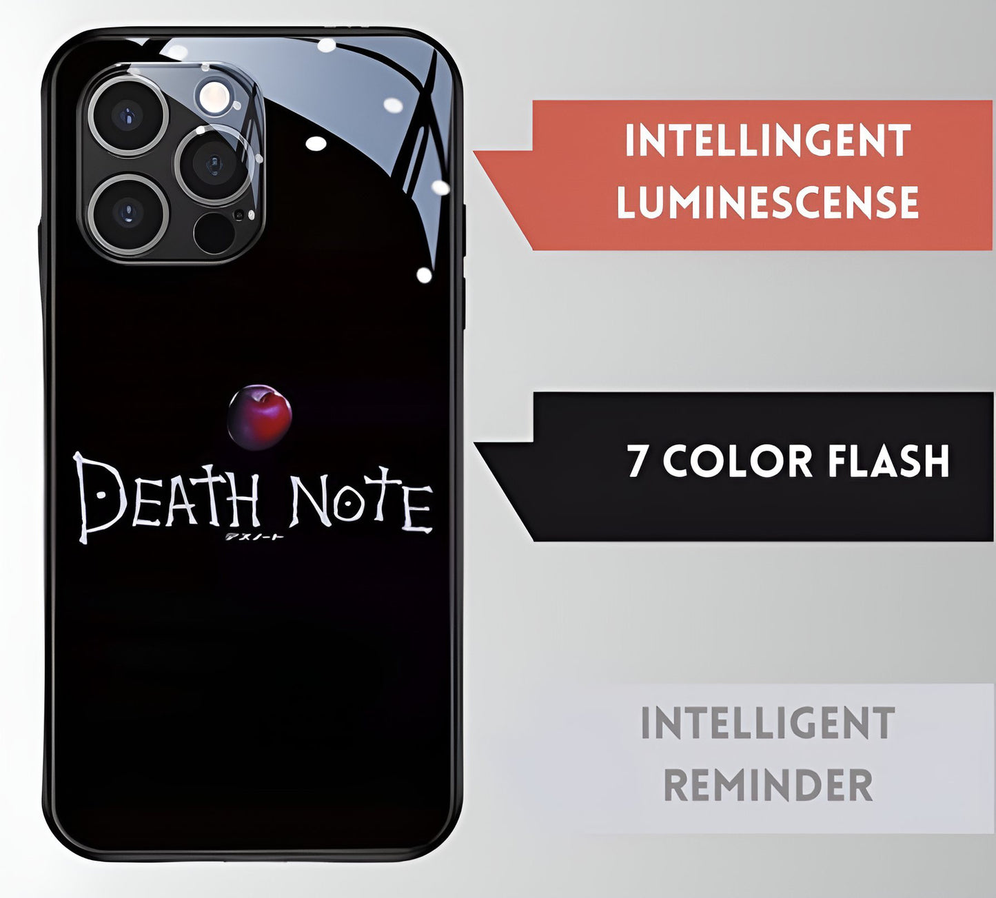 Luxury Light Led Case - Death Note Edition - more cases inside