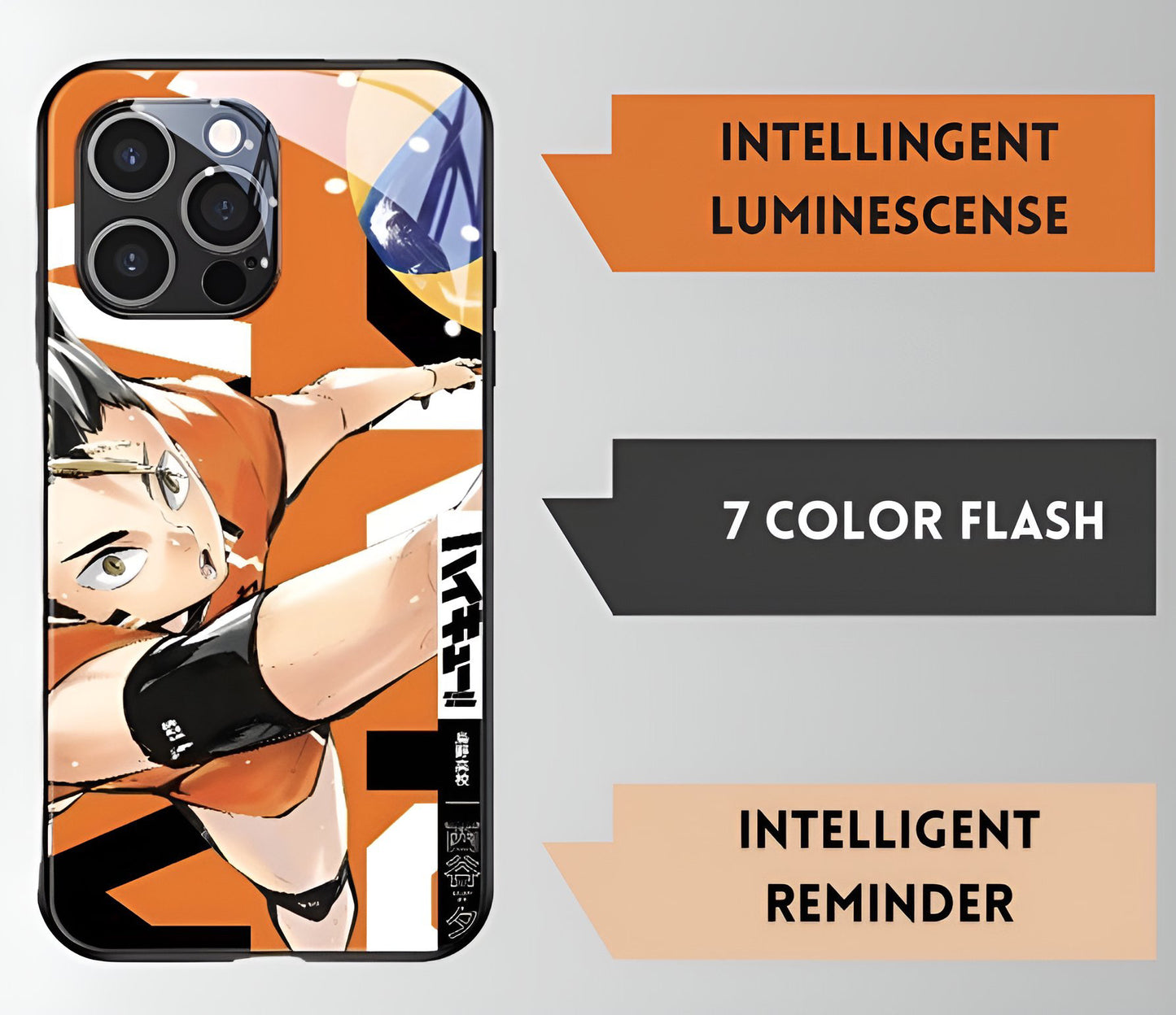 Luxury Light Led Case - Haikyu!! Edition - more cases inside