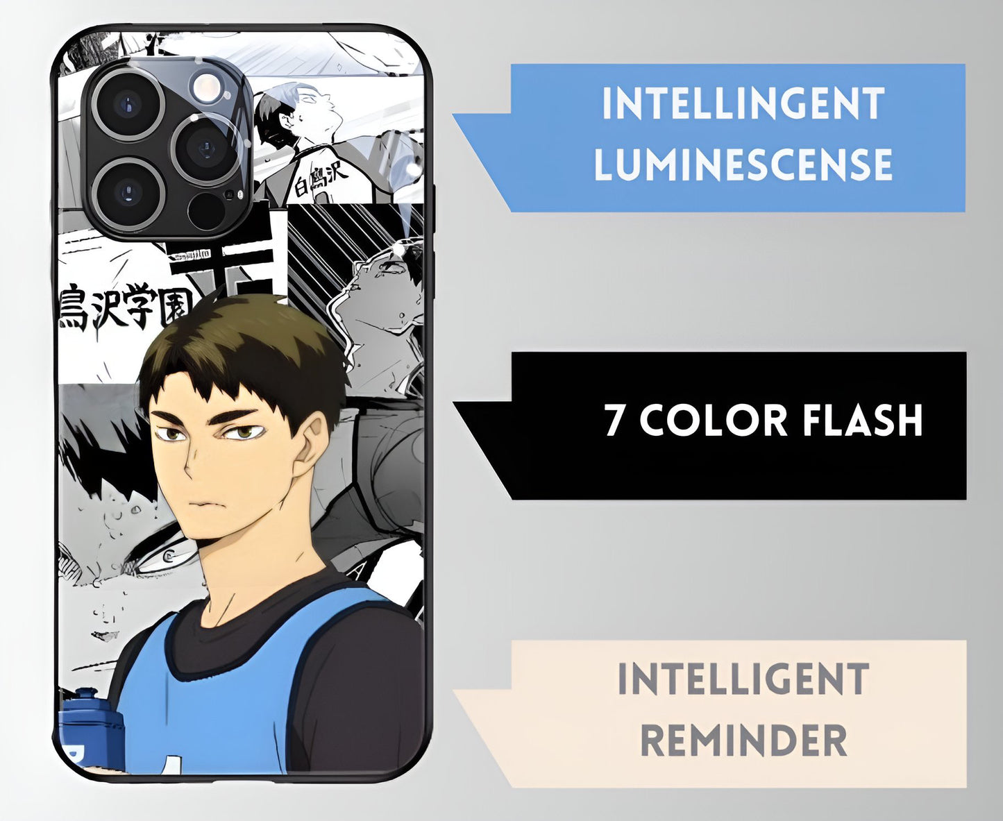 Luxury Light Led Case - Haikyu!! Edition - more cases inside