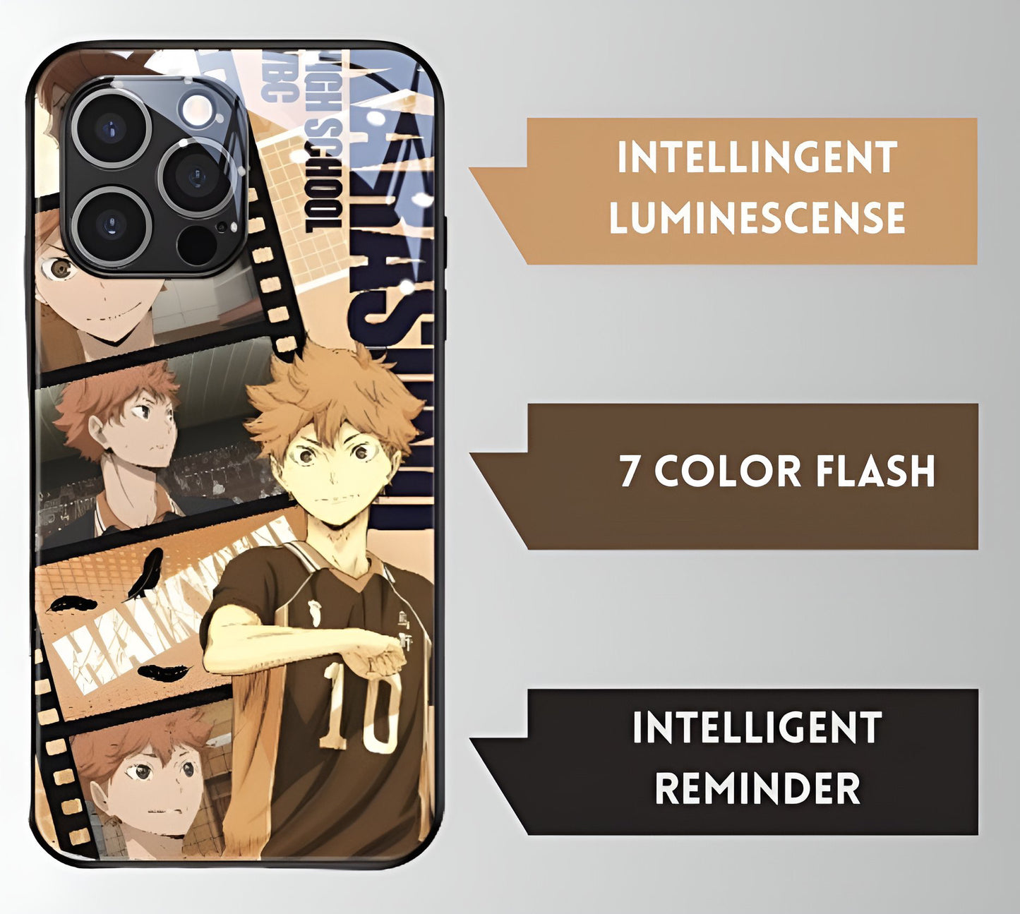 Luxury Light Led Case - Haikyu!! Edition - more cases inside