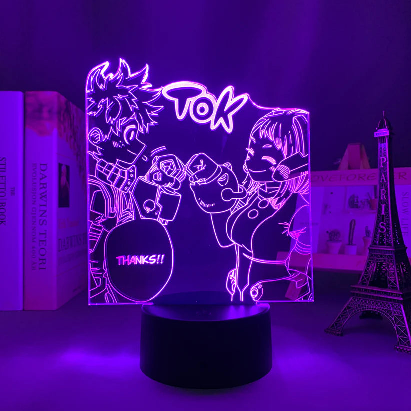 LED Lamp Anime - My H3r0 4c4d3m14 Edition - more lamps inside