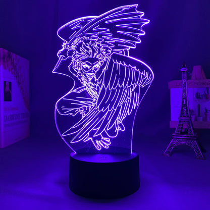 LED Lampe Anime - Meine H3r0 4c4d3m14 Edition - mehr Lampen im Inneren