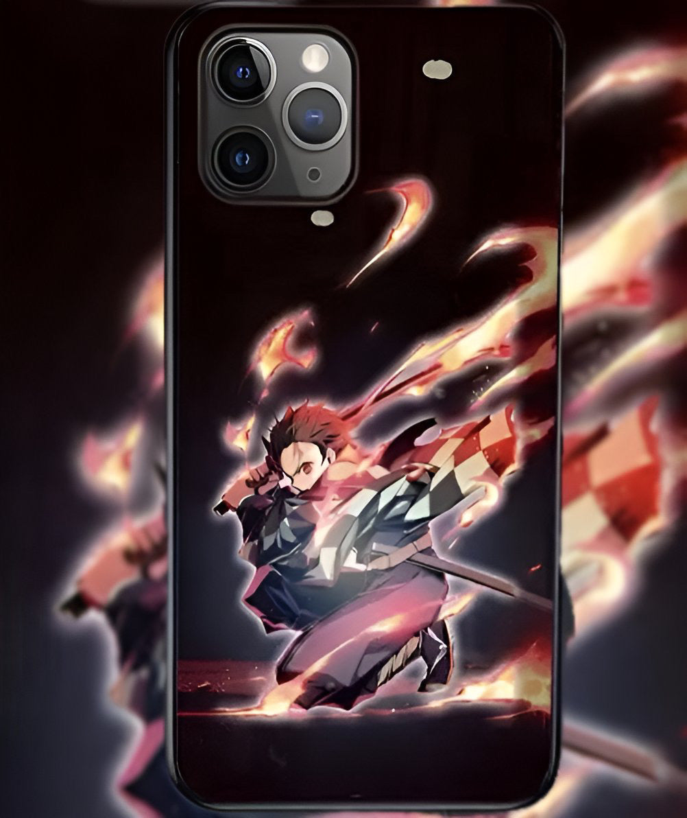 Luxury Light Led Case - Demon Slayer - Tanjiro Edition