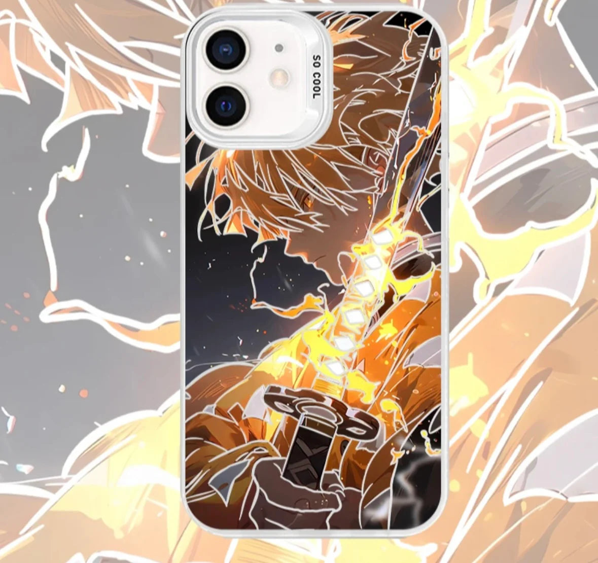 ZENITSU DEMON SLAYER - ANIME PHONE CASE