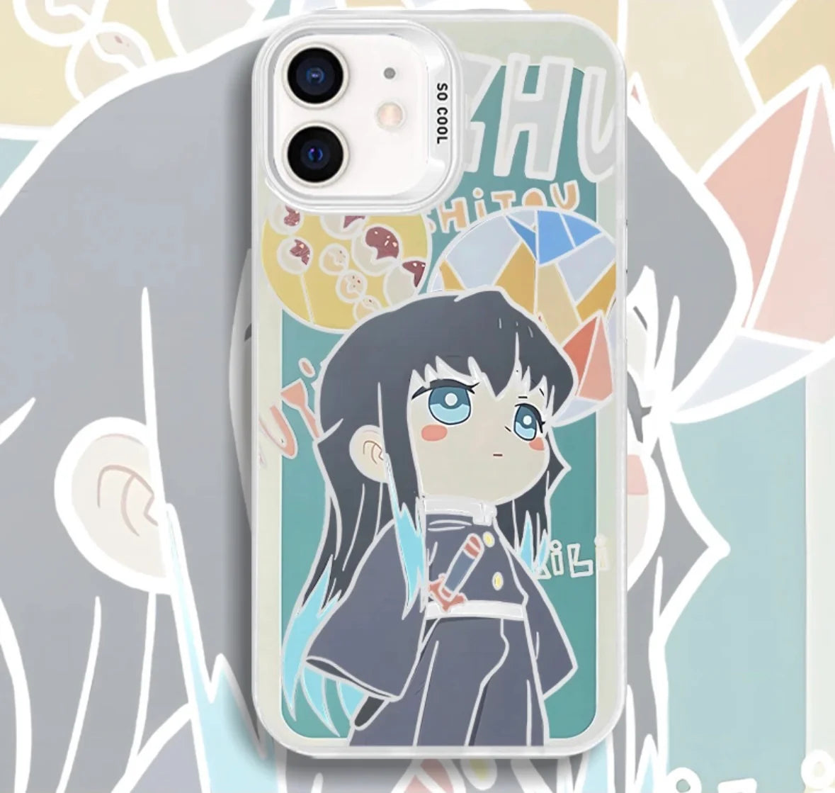 MUICHIRO DEMON SLAYER - ANIME PHONE CASE