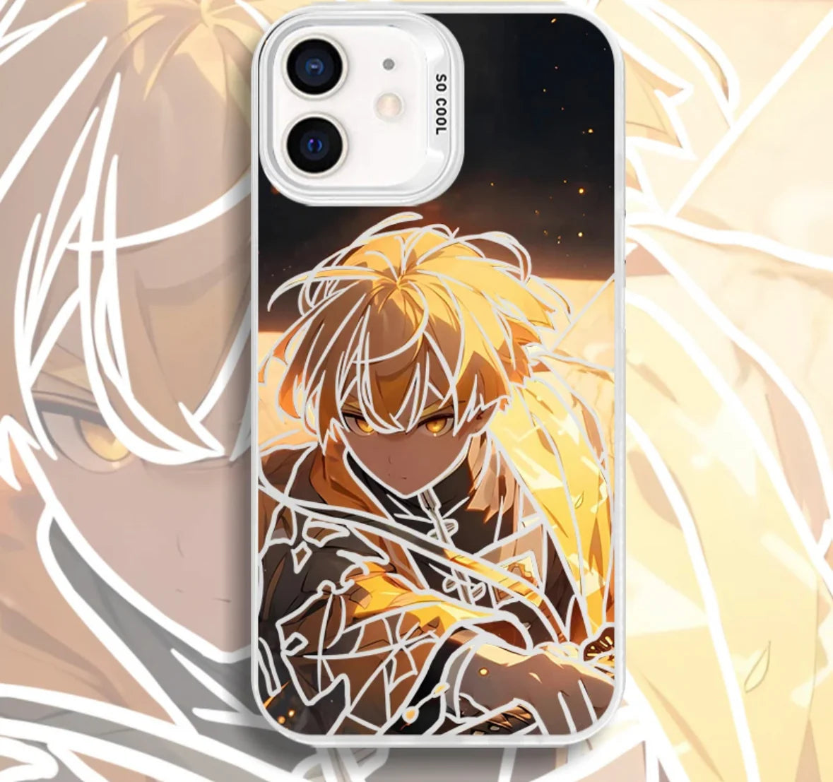 ZENITSU DEMON SLAYER - ANIME PHONE CASE