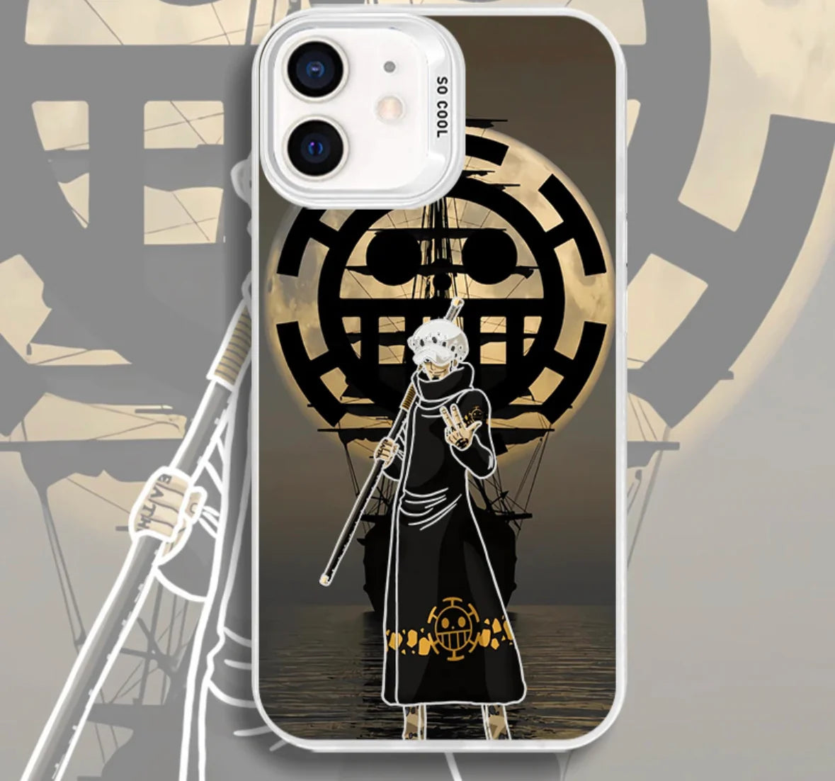 TRAFALGAR D LAW ONE PIECE - ANIME PHONE CASE