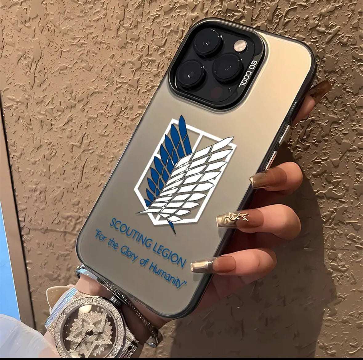 SCOUT BADGE ATTACK ON TITAN - ANIME PHONE CASE