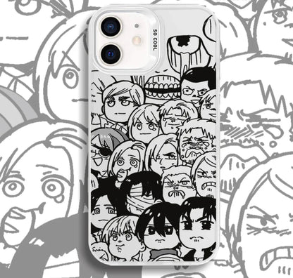 SCOUT CREW ATTACK ON TITAN - ANIME PHONE CASE