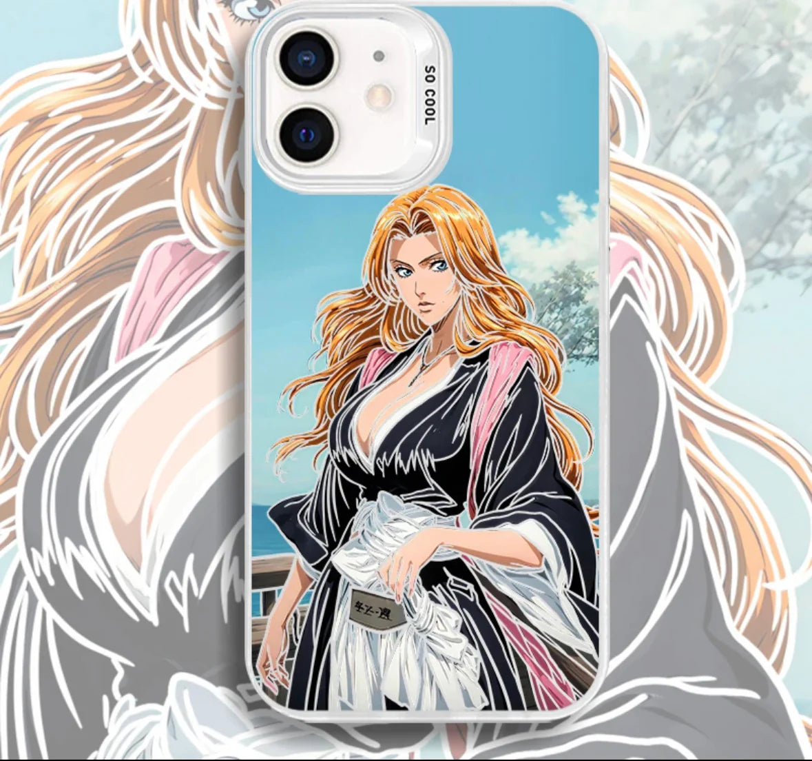 RANGIKU MATSUMOTO BLEACH - ANIME PHONE CASE