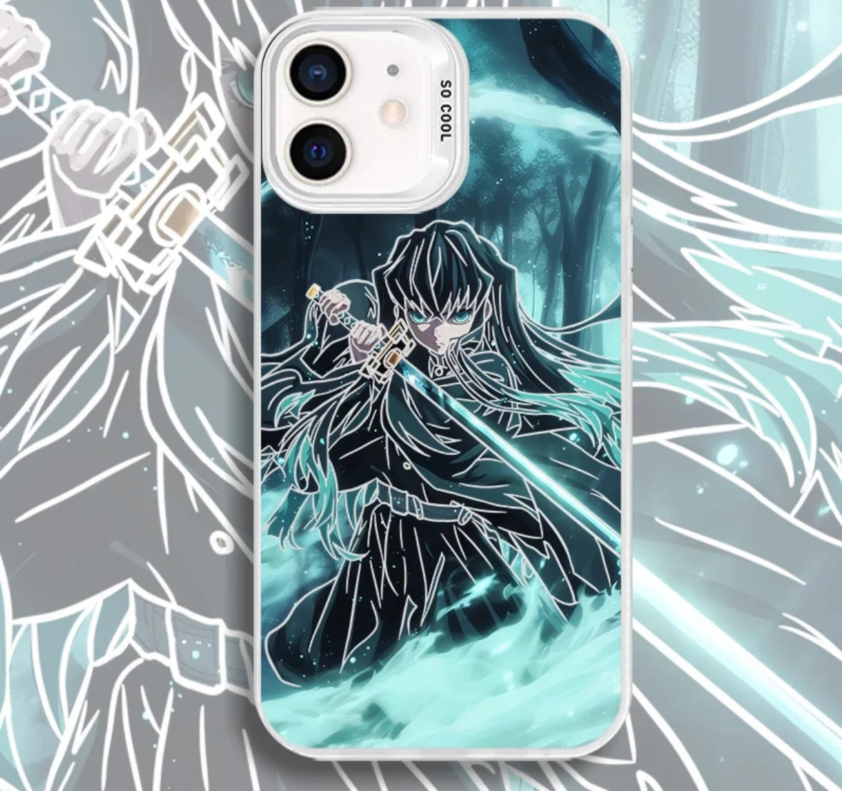 MUICHIRO DEMON SLAYER - ANIME PHONE CASE