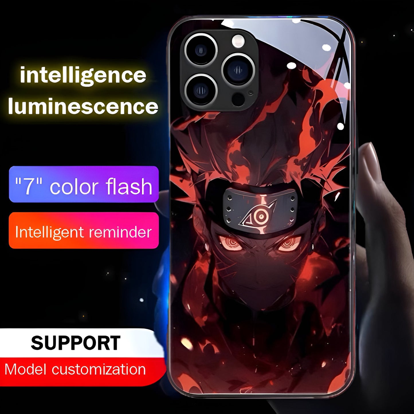 Luxury Light Led Case - Naruto Edition