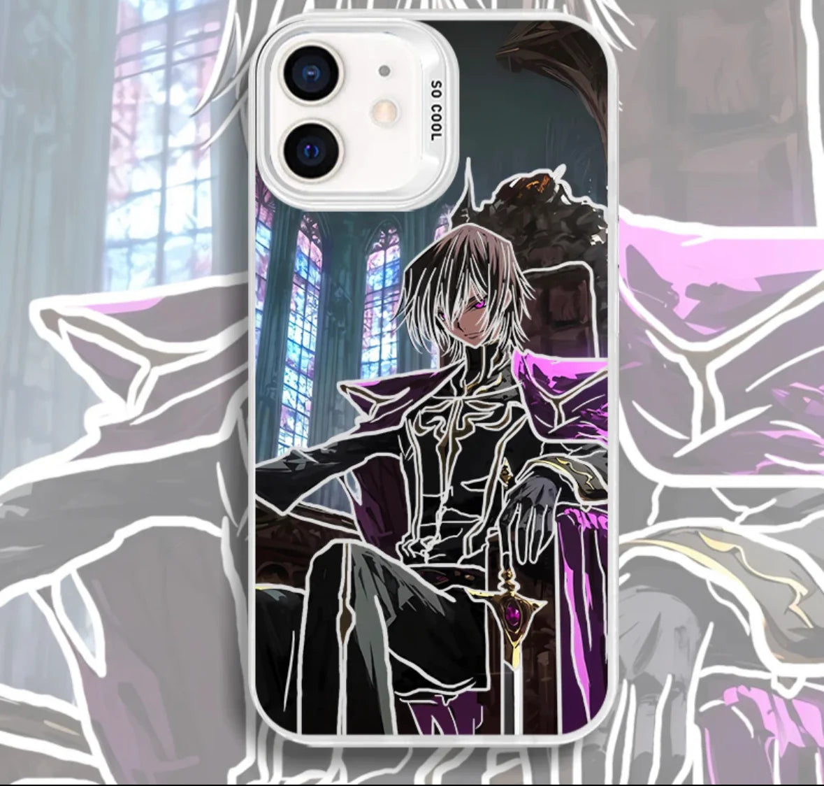 LELOUCH CODE GEASS - ANIME PHONE CASE