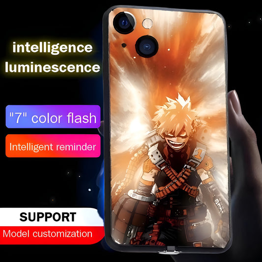 Luxury Light Led Case - My Hero Academia - Bakugo Edition