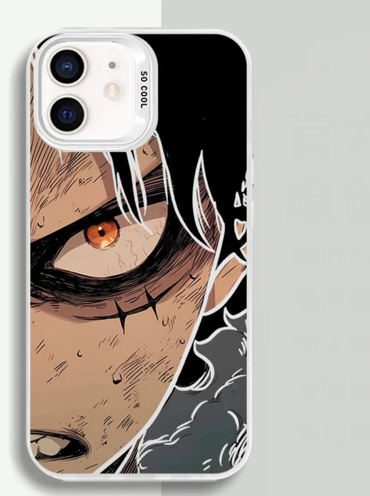 LUFFY HALF FACE ONE PIECE - ANIME PHONE CASE