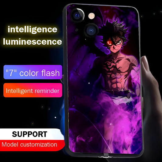 Luxury Light Led Case - Black Clover - Asta Edition