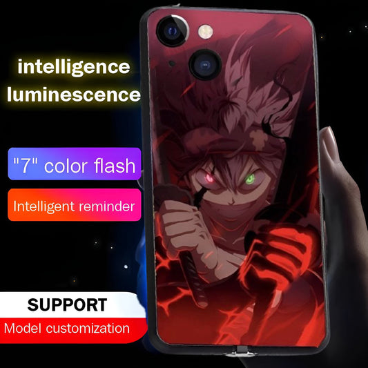 Luxury Light Led Case - Black Clover - Asta Edition