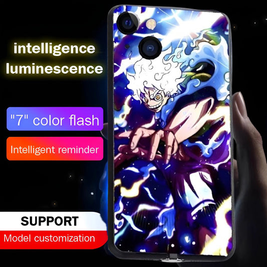 Luxury Light Led Case - One Piece - Luffy Gear 5 Edition