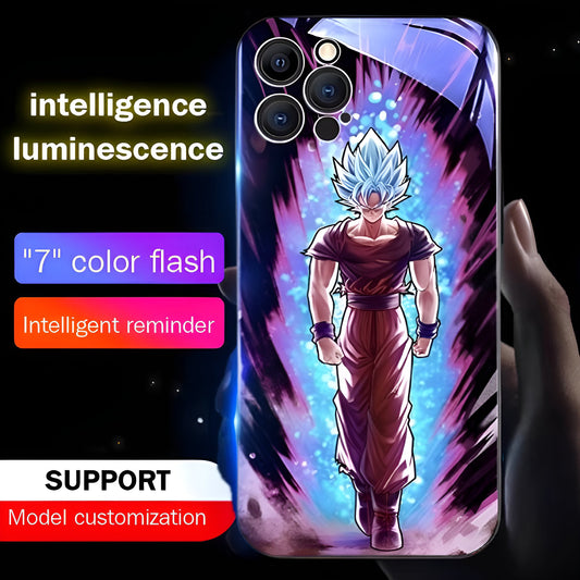 Luxury Light Led Case - Dragon Ball - Goku Ssj Blue Kaioken Edition