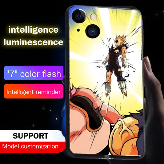 Luxury Light Led Case - Dragon Ball - Vegeta Edition