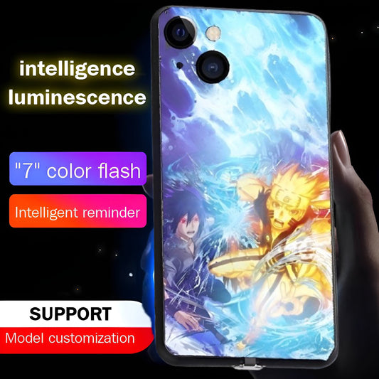 Luxury Light Led Case - Sasuke & Naruto Edition