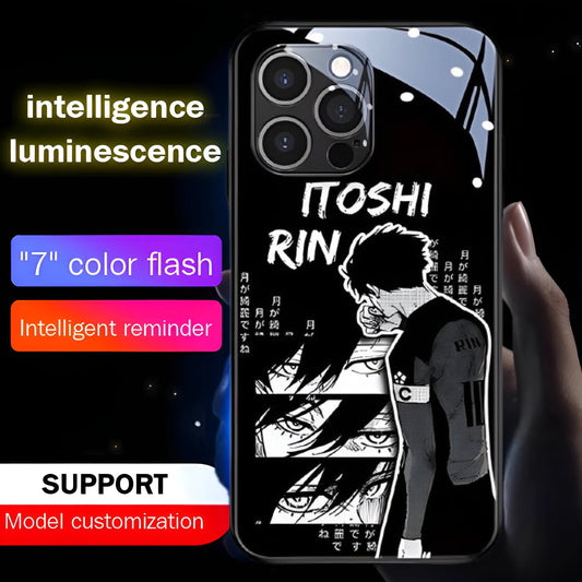 Luxury Light Led Case - Blue Lock Edition - Itoshi Rin